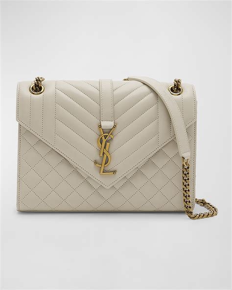 ysl tri quilt envelope bag small|Saint Laurent Envelope Triquilt Small YSL Shoulder Bag in .